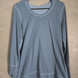 Eddie Bauer - Shirt - Long Sleeve - Hooded - Round Neck - Women's Size L